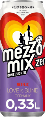 0,95 € 免费送货 | 碳酸饮料 Mezzo Mix Zero 德国 罐 33 cl