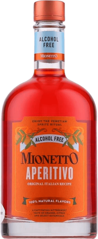 10,95 € Free Shipping | Bitter Aperitif Mionetto Italy Medium Bottle 50 cl Alcohol-Free