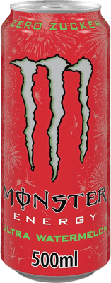 1,95 € Envio grátis | Refrescos e Mixers Monster Energy Ultra Watermelon Zero Zucker Irlanda Lata 50 cl