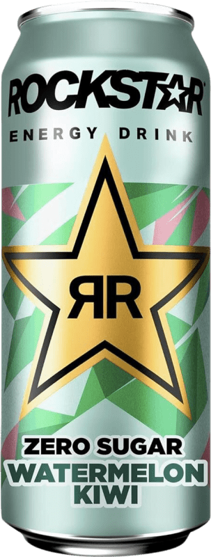 14,95 € Envoi gratuit | Boîte de 12 unités Boisson Énergisante Rockstar Sans Sucre Allemagne Canette Medium 50 cl Watermelon — Pastèque