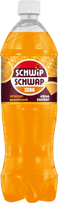 1,95 € Free Shipping | Soft Drinks Schwip Schwap Zero Germany Medium Bottle 50 cl PET Orange