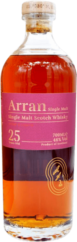 578,95 € Kostenloser Versand | Single Malt Whisky Isle Of Arran Großbritannien 25 Jahre 70 cl