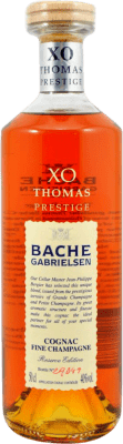 49,95 € Envio grátis | Cognac Conhaque Bache Gabrielsen Thomas Prestige XO França Follec Branca, Ugni Blanco, Colombard Garrafa Medium 50 cl