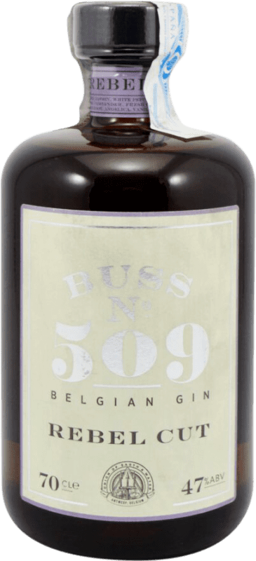 34,95 € Spedizione Gratuita | Genever Gin Buss Nº 509 Rebel Cut Belgio 70 cl