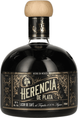 52,95 € Envio grátis | Licores Tequilas del Señor Herencia de Plata Café al Tequila México Garrafa 70 cl