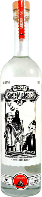 119,95 € Бесплатная доставка | Mezcal Siete Misterios Arroqueño Мексика бутылка 70 cl