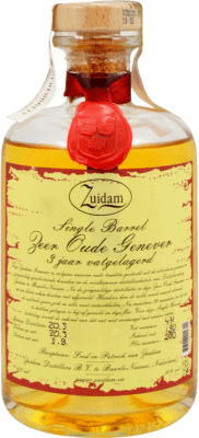 29,95 € 免费送货 | 金酒 Gin Zuidam Zeer Oude 荷兰 3 岁 中瓶装 50 cl