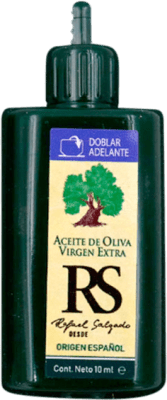 44,95 € Envío gratis | Caja de 200 unidades Aceite de Oliva Oleosalgado Virgen Extra España Monodosis 1 cl