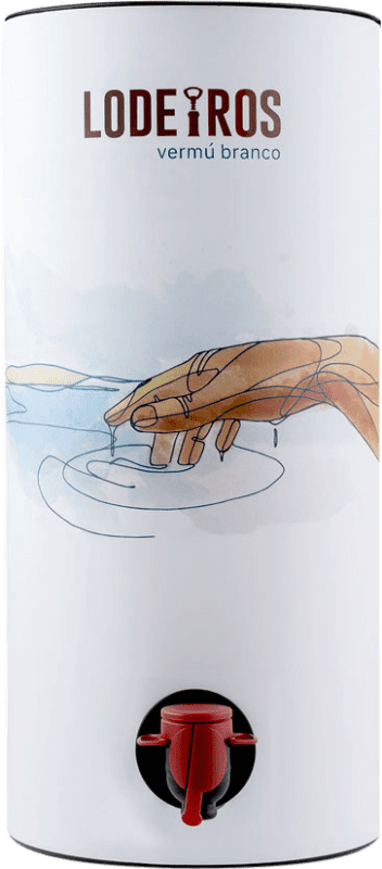 57,95 € 送料無料 | ベルモット Lodeiros Blanco — 白 スペイン バッグ・イン・ボックス 5 L