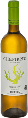 3,95 € Envío gratis | Vino blanco Murillo Chapirete Selección D.O. Rueda Castilla y León España Verdejo Botella 75 cl