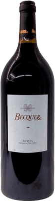 9,95 € Envío gratis | Vino tinto Bodegas Escudero Becquer Autor D.O.Ca. Rioja La Rioja España Tempranillo, Garnacha Botella 75 cl