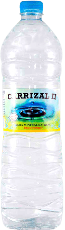 3,95 € Бесплатная доставка | Коробка из 6 единиц Вода Zerep Carrizal II Mineral Natural — Природная минеральная Испания Специальная бутылка 1,5 L PET — ПЭТ