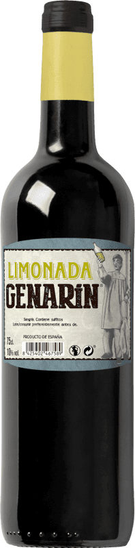 3,95 € Бесплатная доставка | Сангрия и винный лимонад Genarín Limonada Tinta Premium Испания бутылка 75 cl