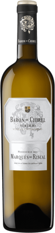 109,95 € Kostenloser Versand | Weißwein Marqués de Riscal Barón de Chirel Spanien Magnumflasche 1,5 L