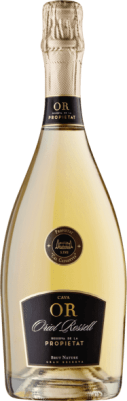 43,95 € Envío gratis | Espumoso blanco Oriol Rossell Propietat Brut Nature Gran Reserva D.O. Cava Cataluña España Botella 75 cl