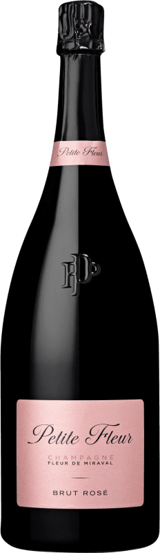 101,95 € Envío gratis | Espumoso rosado Château Miraval Petite Fleur A.O.C. Champagne Champagne Francia Botella 75 cl