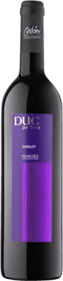 7,95 € 免费送货 | 红葡萄酒 Covides Duc de Foix D.O. Penedès 加泰罗尼亚 西班牙 Merlot — 梅洛 75 cl