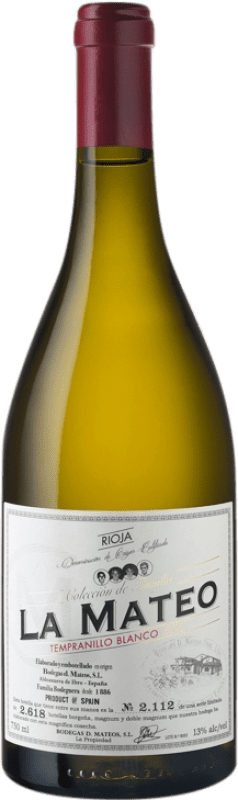 64,95 € Spedizione Gratuita | Vino bianco La Mateo D.O.Ca. Rioja La Rioja Spagna Tempranillo Bottiglia Magnum 1,5 L