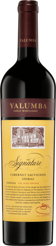 61,95 € Бесплатная доставка | Красное вино Yalumba The Signature Австралия бутылка 75 cl