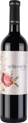 16,95 € Spedizione Gratuita | Vino rosso Doña Felisa Seis Más Seis 9 Meses Crianza D.O. Sierras de Málaga Andalusia Spagna Bottiglia 75 cl