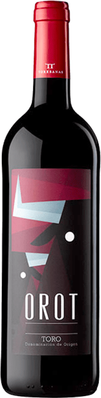 5,95 € Free Shipping | Red wine Tortesanas Orot Young Spain Bottle 75 cl