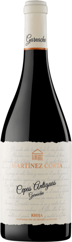 49,95 € Spedizione Gratuita | Vino rosso Bodegas Martínez Corta Cepas Antiguas Spagna Tempranillo Bottiglia 75 cl