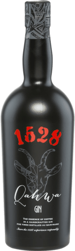 44,95 € 送料無料 | ジン 1528 Drinks. Qahwa Gin スペイン ボトル 70 cl