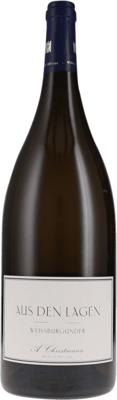 59,95 € Envoi gratuit | Vin blanc A. Christmann Aus den Lagen Sec Q.b.A. Pfälz Pfälz Allemagne Pinot Blanc Bouteille Magnum 1,5 L