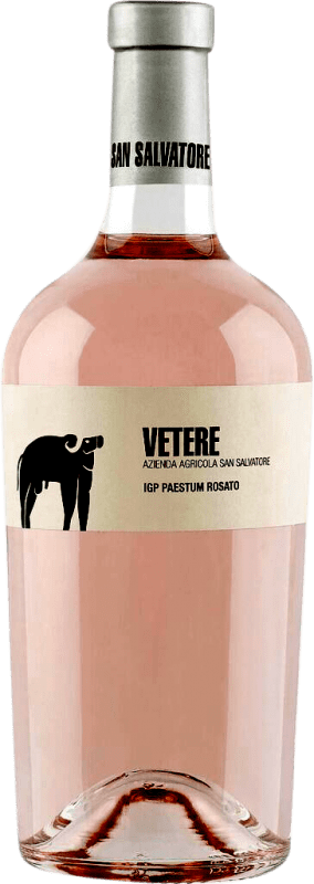 21,95 € Envío gratis | Vino rosado San Salvatore 1988 Vetere Rosato D.O.C. Paestum Campania Italia Aglianico Botella 75 cl