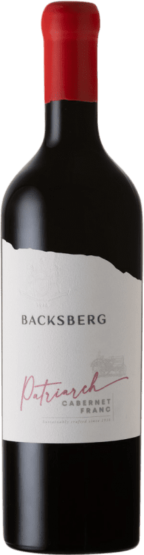 84,95 € Spedizione Gratuita | Vino Rosso Backsberg Patriarch Seco — Secco Coastal Region Sud Africa Cabernet Franc 75 cl