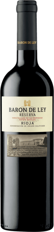 834,95 € Envoi gratuit | Vin rouge Barón de Ley Réserve D.O.Ca. Rioja La Rioja Espagne Tempranillo Bouteille Nabuchodonosor 15 L