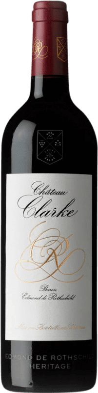 88,95 € Kostenloser Versand | Rotwein Baron Edmond de Rothschild Château Clarke Seco — Trocken A.O.C. Listrac-Médoc Frankreich Merlot, Cabernet Sauvignon Magnumflasche 1,5 L