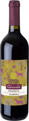 10,95 € Envio grátis | Vinho tinto Bennati Cornalé Seco D.O.C. Piedmont Piemonte Itália Barbera Garrafa 75 cl