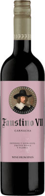 12,95 € Envoi gratuit | Vin rouge Faustino VII Varietal Espagne Grenache Bouteille 75 cl