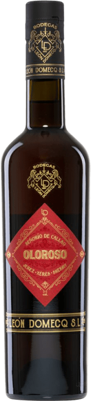 75,95 € Free Shipping | Fortified Wine León Domecq Señorío de Callao Seco — Dry Oloroso D.O. Jerez-Xérès-Sherry Andalusia Spain Palomino Fino Medium Bottle 50 cl
