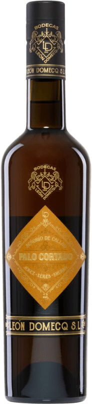 73,95 € 免费送货 | 加强葡萄酒 León Domecq Señorío de Callao Seco — 干型 Palo Cortado — 帕洛科塔多酒 D.O. Jerez-Xérès-Sherry 安达卢西亚 西班牙 Palomino Fino 中瓶装 50 cl