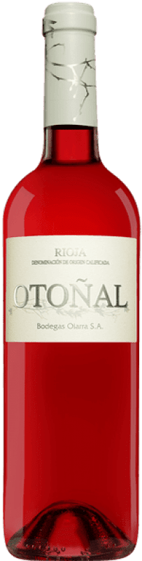 8,95 € Free Shipping | Rosé wine Olarra Otońal Rosado Dry D.O.Ca. Rioja The Rioja Spain Tempranillo, Grenache, Graciano Bottle 75 cl