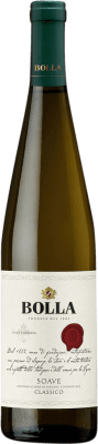 14,95 € Envio grátis | Vinho Branco Bolla Il Gambero Clássico D.O.C. Soave Vêneto Itália Trebbiano, Garganega 75 cl