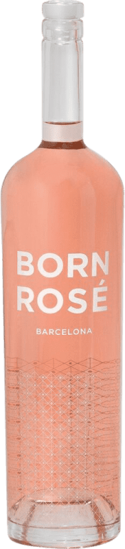 36,95 € 免费送货 | 玫瑰酒 Born BCN Rosé D.O. Catalunya 加泰罗尼亚 西班牙 Tempranillo, Grenache Tintorera 瓶子 Magnum 1,5 L