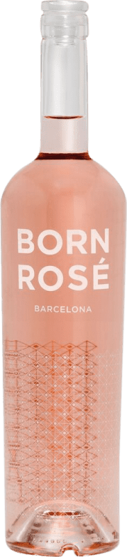 17,95 € Envío gratis | Vino rosado Born BCN Rosé D.O. Catalunya Cataluña España Tempranillo, Garnacha Tintorera Botella 75 cl