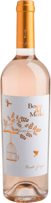 15,95 € Envío gratis | Vino rosado Bosco del Merlo Rosè I.G.T. Delle Venezie Veneto Italia Pinot Gris Botella 75 cl