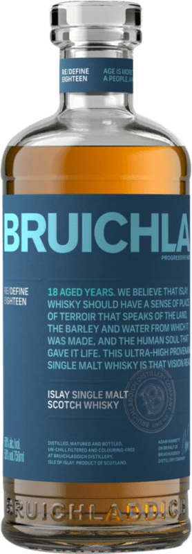 217,95 € 送料無料 | ウイスキーシングルモルト Bruichladdich The Laddie イギリス 18 年 ボトル 70 cl