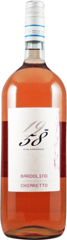 15,95 € Envoi gratuit | Vin rose Castelnuove del Garda 1958 Wine Experience Bardolino Chiaretto Sec Vénétie Italie Corvina, Rondinella Bouteille Magnum 1,5 L