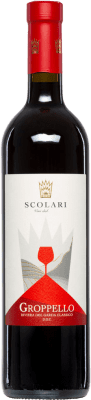 13,95 € Spedizione Gratuita | Vino rosso Cantine Scolari Visual Tinto Secco D.O.C. Chiaretto Riviera del Garda Classico Veneto Italia Groppello Bottiglia 75 cl