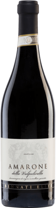 46,95 € Envio grátis | Vinho tinto Bennati Corte Pitora Seco D.O.C.G. Amarone della Valpolicella Vêneto Itália Corvina, Rondinella, Molinara Garrafa 75 cl