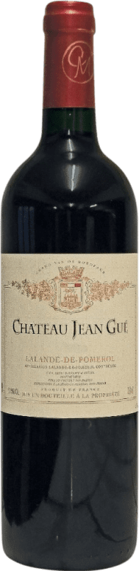 21,95 € Envío gratis | Vino tinto Château Jean Gué A.O.C. Lalande-de-Pomerol Burdeos Francia Merlot, Cabernet Sauvignon, Cabernet Franc Botella 75 cl