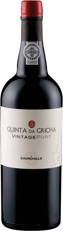 107,95 € Kostenloser Versand | Süßwein Churchill's Quinta da Gricha Vintage I.G. Porto Douro Portugal Touriga Franca, Tinta Roriz, Tinta Barroca, Tinta Francisca Flasche 75 cl