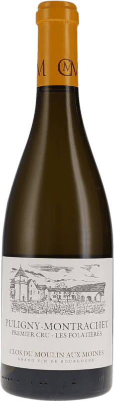 256,95 € Envío gratis | Vino blanco Moulin aux Moines Les Folatières Premier Cru Seco A.O.C. Puligny-Montrachet Borgoña Francia Chardonnay Botella 75 cl