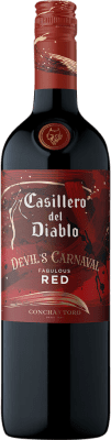 7,95 € Бесплатная доставка | Красное вино Concha y Toro Casillero del Diablo Devil's Carnaval Испания 75 cl
