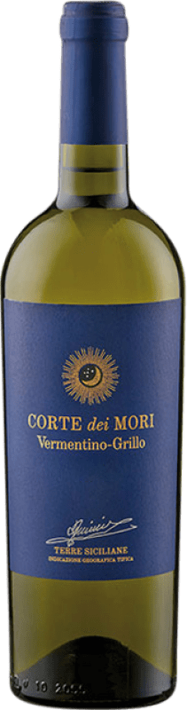 10,95 € Envío gratis | Vino blanco Corte dei Mori Vermentino Grillo I.G.T. Terre Siciliane Sicilia Italia Vermentino, Grillo Botella 75 cl